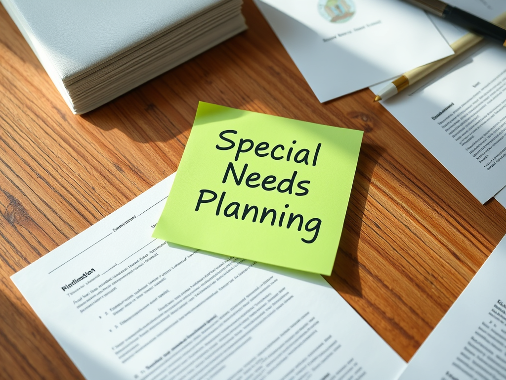 Special needs planning documents